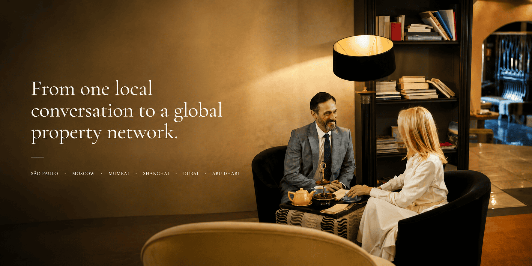 From one local conversation to a global property network